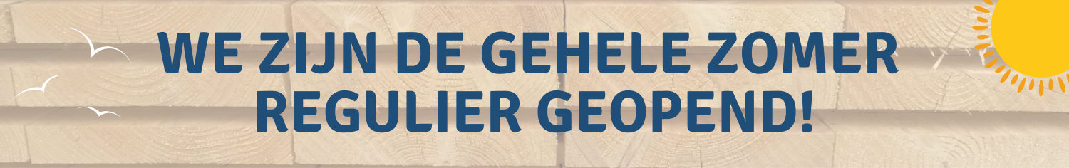zomer geopend 2023 zomer geopend 2023