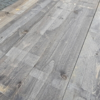 Vergrijsd steigerhout - 3 x 20 x 250 cm