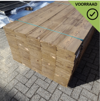 Vergrijsd steigerhout - 2,2 x 20 x 250 cm