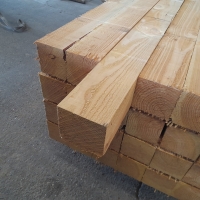 Douglas paal - 15 x 15 x 500 cm