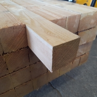 Douglas paal - 15 x 15 x 500 cm