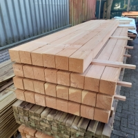 Douglas paal - 12 x 12 x 500 cm