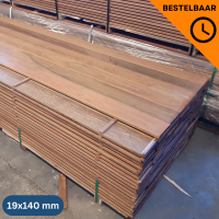 Ipe vlonderplank - 1,9 x 14,0 x 612 cm