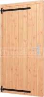 Douglas opgeklampte deur enkel 1015x2020mm