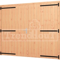 Douglas opgeklampte deur dubbel XL 2540x2170mm