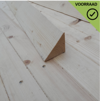 Vuren mastiekklos - 7,5 x 7,5 x 210 cm