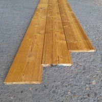 Vuren thermowood mes- en groefdeel - 2,0 x 19,3 x 180 cm