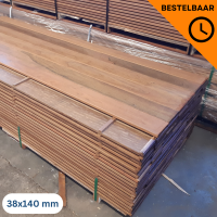 Ipe vlonderplank - 3,8 x 14,0 x 307 cm