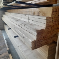Vuren lat - 2,1 x 4,8 x 300 cm