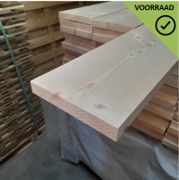 Geschaafd steigerhout - 2,7 x 19,5 x 210 cm