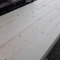 Geschaafd steigerhout - 2,6 x 19,5 x 300 cm
