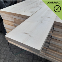 Geschaafd steigerhout - 2,6 x 19,5 x 300 cm