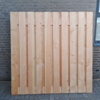 Douglas tuinscherm - 19+2 planken -  180 x 180 cm