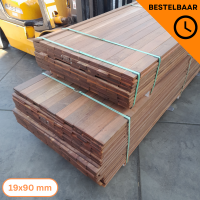 Ipe vlonderplank smal - 1,9 x 9,0 x 277 cm