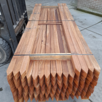 Angelim Vermelho paal - 6,8 x 6,8 x 300 cm - ACTIE!