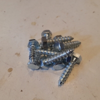 Houtdraadbout M8x35 - Per stuk