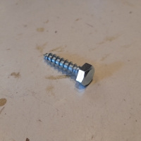 Houtdraadbout M8x35 - Per stuk
