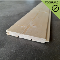 Vuren vellingdeel mes/groef - 1,8 x 14,5 x 240 cm