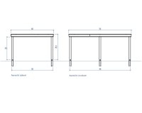 Bouwpakket douglas overkapping - 400 x 600 cm